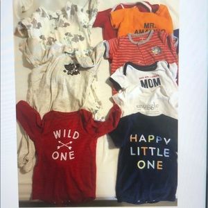 Lots of baby clothes